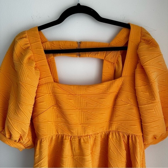 FREE PEOPLE Violet Puff Mini Dress - Picture 3 of 6